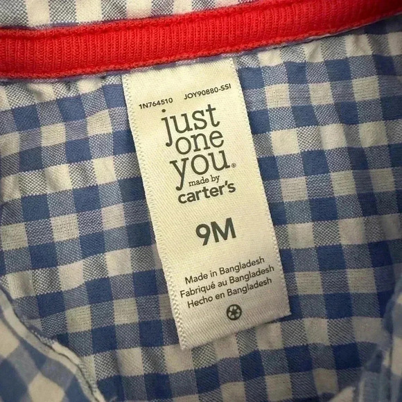 Just One You by Carters Baby Button Up - Picture 4 of 5